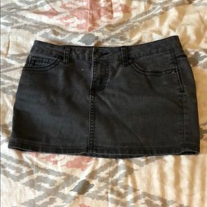 Charlotte Russe Black Denim Skirt EXCLUSIVE!!